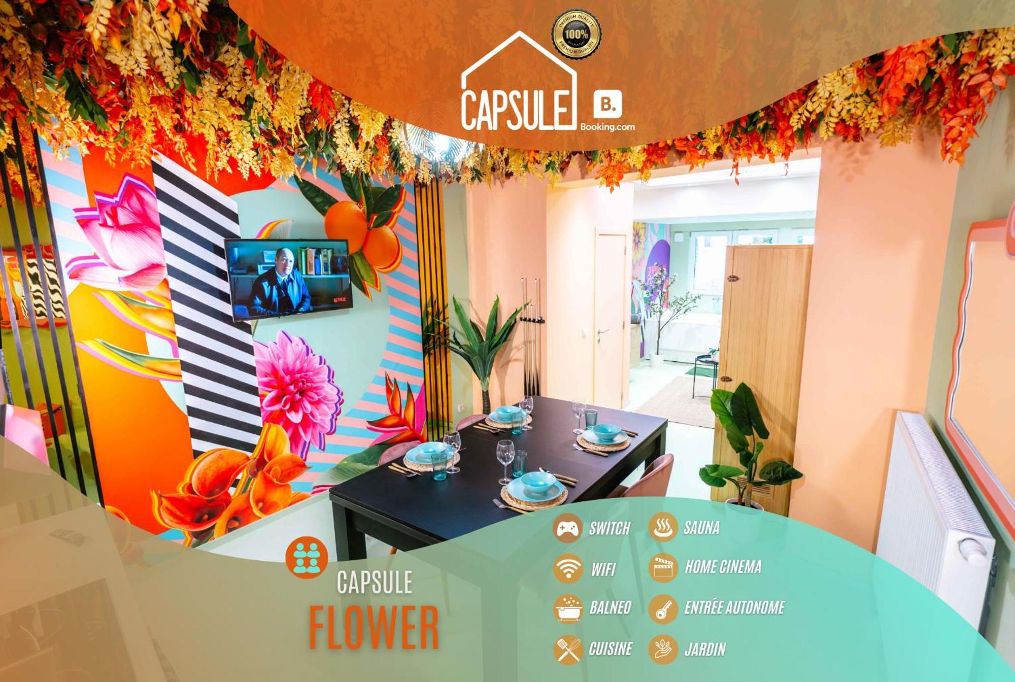Capsule Flower - Balneo - Cinema - Billard - Nintendo Switch - Mons Centre 外观 照片